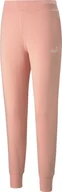 Spodnie sportowe damskie - Puma Puma Essential Logo Pants 586841-26 Pomarańczowe M - miniaturka - grafika 1