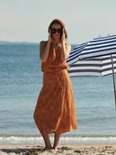 Spódnice - Vila Spódnica w kolorze pomarańczowym - miniaturka - grafika 1