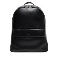 Plecaki - Plecak Calvin Klein Ck Sleek 2G Round Bp K50K512913 Czarny - miniaturka - grafika 1