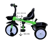 Rowerki trójkołowe - Rowerek Trójkołowy Axel Green - miniaturka - grafika 1