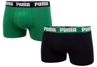 Pozostała odzież narciarska - Puma Bokserki Męskie Basic Trunk 2P Red/Black 935015 02 - Rozmiar: L - miniaturka - grafika 1