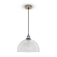 Lampy sufitowe - V-TAC Glass Metal Series Wisząca V-TAC 3737 - miniaturka - grafika 1
