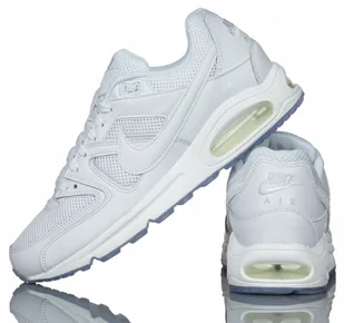 Sneakersy Sportowe Skórzane Białe Męskie Nike Air Max Command Casual R-41 - Sneakersy męskie - miniaturka - grafika 1