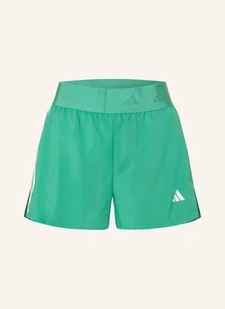 Adidas Szorty Treningowe Hyperglam Woven gruen - Spodenki damskie - miniaturka - grafika 1
