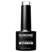 Lakiery hybrydowe - Sunone Baza&top 2w1 Do Lakieru Hybrydowego 5ml - miniaturka - grafika 1
