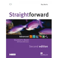 Książki do nauki języka angielskiego - Norris Roy Straightforward advanced student&#039;s book with practice online access - mamy na stanie, wyślemy natychmiast - miniaturka - grafika 1