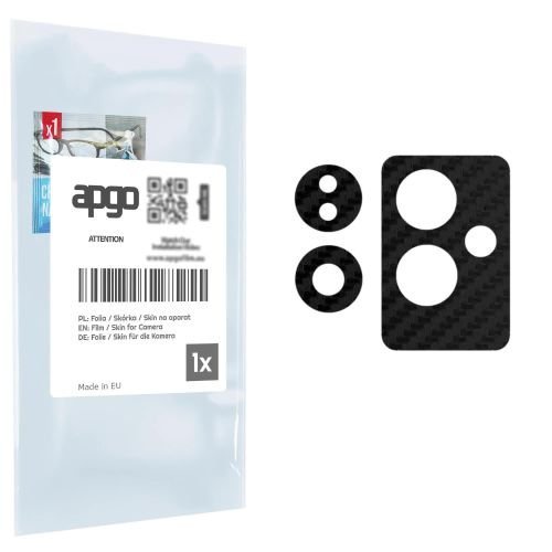 folia naklejka skórka strukturalna na wyspę aparatu do Oppo A79 5G CPH2557 - różne kolory na kamerę, obiektyw apgo SKINS Lens Protector