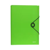 Teczki i skoroszyty - Leitz Teczka z przegródkami Solid zielona 45791050 - miniaturka - grafika 1