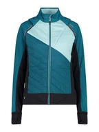 Kurtki i kamizelki sportowe damskie - CMP Kurtka funkcyjna w kolorze turkusowo-czarnym - miniaturka - grafika 1