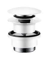 Odpływy liniowe - Hansgrohe Zestawy odpływowe - Komplet odpływowy typu Push-Open, biały mat 50100700 - miniaturka - grafika 1