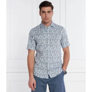 Tommy Hilfiger Koszula | Regular Fit | z dodatkiem lnu - Koszule męskie - miniaturka - grafika 1