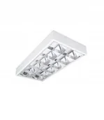 Oprawy, klosze i abażury - Oprawa rastrowa natynkowa Notus 4LED G13 biały Kanlux 22674 - miniaturka - grafika 1