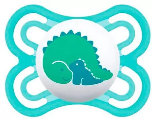 Smoczka dla dzieci Mam Baby Dummy Perfect 0+ Blue Silicone - Smoczki uspokajające - miniaturka - grafika 1