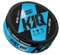 Gumy do żucia, lizaki, dropsy - Saszetki Kofeinowe KIQ Frost Berry 50mg - miniaturka - grafika 1