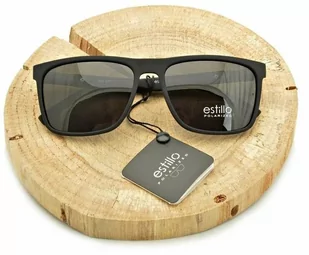 ESTILLO Przeciwsłoneczne męskie okulary z polaryzacją EST-407-1M Estillo EST-407-1M - Okulary przeciwsłoneczne - miniaturka - grafika 1