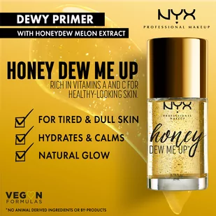 NYX PROFESSIONAL MAKEUP Make-up Honey Dew Me Up - Baza pod makijaż 22 ml - Bazy pod makijaż - miniaturka - grafika 4