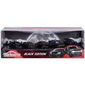 Samochody i pojazdy dla dzieci - Zestaw pojazdów MAJORETTE Black Edition 2.0 212053191 (5 szt.) - miniaturka - grafika 1