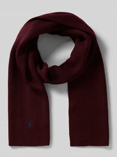 Szal z wyhaftowanym logo - Apaszki i szaliki męskie - miniaturka - grafika 1