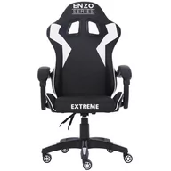 Fotele gamingowe - Fotel Gamingowy Dla Gracza Extreme Enzo White - miniaturka - grafika 1