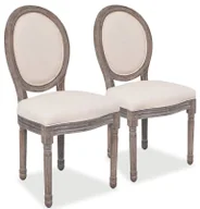 Krzesła - Zestaw 2 tapicerowanych krzeseł na drewnianych nogach Z4-W51 - miniaturka - grafika 1