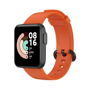 PASEK DO ZEGARKA XIAOMI/REDMI WATCH LITE POMARAŃCZOWY SILIKON WODOODPORNY - Akcesoria do smartwatchy - miniaturka - grafika 1