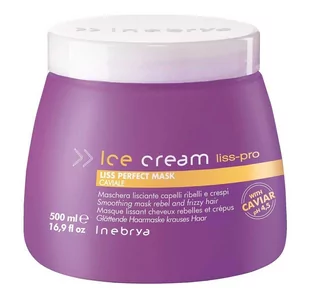 INEBRYA maska wygładza Ice Cream Liss-Pro 500ml - Maski do włosów - miniaturka - grafika 1