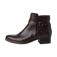 Kozaki damskie - Tamaris Damskie buty 1-25394-43, modne kozaki, Mocca, 37 EU, Mocca, 37 EU - miniaturka - grafika 1
