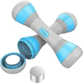 Akcesoria do rehabilitacji - Hantle z możliwością regulacji obciążenia - ciężarki 1-2 kg - wygodny sprzęt do ćwiczeń wzmacniających i mobilizacji całego ciała (Adjustable Dumbbell - miniaturka - grafika 1