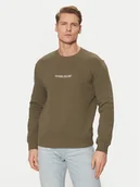 Bluzy męskie - Guess Jeans Bluza M4YQ19 K9V31 Khaki Regular Fit - miniaturka - grafika 1