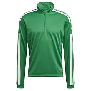 Adidas Męski sweter SQ21 TR Top Tep, Team Green/White, 2XL GP6473 - Koszulki i topy damskie - miniaturka - grafika 1