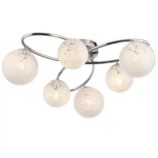 Sufitowa lampa metalowa L&-197232 Light& balls szklane kule chrom - Lampy sufitowe Sufitowa lampa metalowa L&-197232 Light& balls szklane kule chrom - Lampy sufitowe - miniaturka - grafika 1