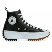 Trampki damskie - Damskie buty sportstyle Run Star Hike Platform - czarne - CONVERSE - miniaturka - grafika 1