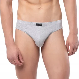 SLIPY ATLANTIC MĘSKIE MAJTKI ELASTYCZNE MP1480 SPORT SZARE Z TUKANEM XL - Majtki męskie - miniaturka - grafika 1