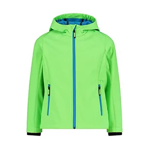 CMP, Kid Gjacket Fix Hood, Girl, Mela Fluo, 98 - Kurtki i płaszcze dla dziewczynek - miniaturka - grafika 1