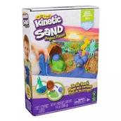 Zabawki kreatywne - Kinetic Sand - Piasek kinetyczny Plaża żółwi - Spin Master - miniaturka - grafika 1