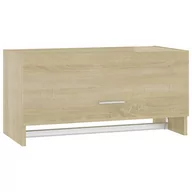 Szafki do salonu - vidaXL Szafka, dąb sonoma, 70x32,5x35 cm, płyta wiórowa - miniaturka - grafika 1
