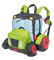 Plecaki - Sigikid Uniseks - Dzieci Traktor Plecak, Zielony/Szary, 5,2 L - miniaturka - grafika 1