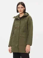 Kurtki damskie - Helly Hansen Parka Frida 53686 Zielony Regular Fit - miniaturka - grafika 1