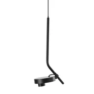 Lampy sufitowe - Zwieszana lampa ISEO AZ5634 Azzardo LED 7W 3000K do salonu metal czarny - miniaturka - grafika 1