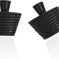 Korki do umywalek - Uniwersalny silikonowy korek spustowy do wanny, zestaw 2 sztuk, łatwy do czyszczenia i montażu. - miniaturka - grafika 1