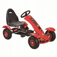 Jeździki dla dzieci - Gokart Na Pedały F618 Czerwony - miniaturka - grafika 1