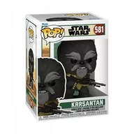 Figurki dla dzieci - Figurka FUNKO POP Star Wars BoBF 581 Krrsantan w/BG - miniaturka - grafika 1