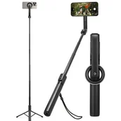 Selfie stick - Uchwyt selfie SPIGEN S580W MagSafe Bluetooth Tripod Czarny - miniaturka - grafika 1