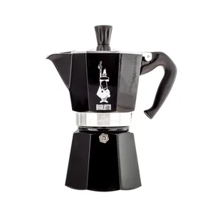 Kawiarka Bialetti Moka Express 6 tz czarna - Zaparzacze i kawiarki - miniaturka - grafika 1