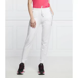 EA7 Spodnie | Regular Fit - Dresy damskie - miniaturka - grafika 1