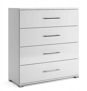 Biała komoda z 4 szufladami A6-B53 - Komody - miniaturka - grafika 1