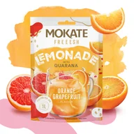 Zdrowa żywność - Napój Owocowy Naturalna Lemoniada Mokate Cytrusowa z Guaraną Pomarańcza 40g - miniaturka - grafika 1