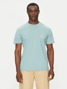 Quiksilver T-Shirt EQYZT08062 Błękitny Regular Fit - Koszulki męskie - miniaturka - grafika 1