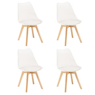 Silla étkezőszék 4 db fehér színben - Krzesła Silla étkezőszék 4 db fehér színben - Krzesła - miniaturka - grafika 1