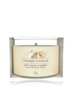 Świece - Yankee Candle Soft Wool & Amber Signature Single Filled Votive Świeca zapachowa 37 g - miniaturka - grafika 1